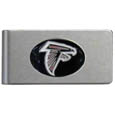 Atlanta Falcons Brushed Metal Money Clip